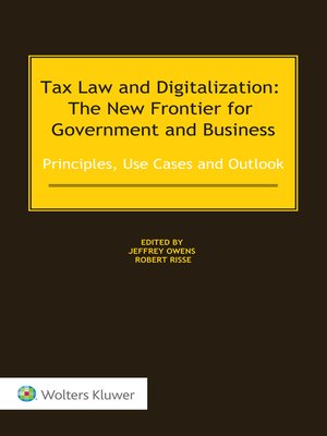 cover image of Tax Law and Digitalization